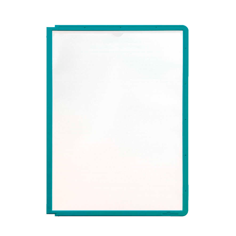 DURABLE Sichttafeln SHERPA® PANEL DIN A4 grün, Öffnung oben, 5 St.
