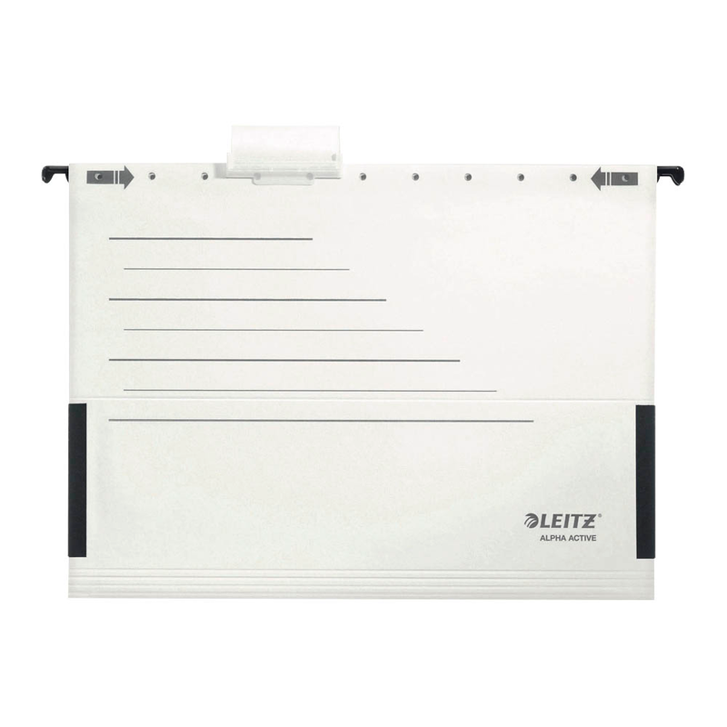 LEITZ Hängetaschen ALPHA Active 1926 weiß, 5 St.