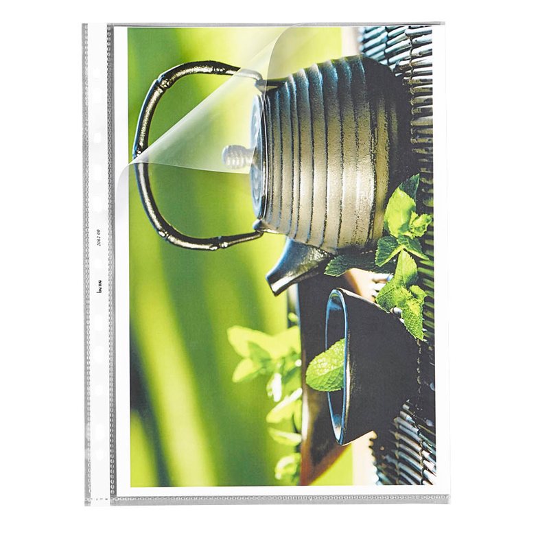 bene Prospekthüllen DIN A4 glasklar glatt 0,14 mm, 25 St.