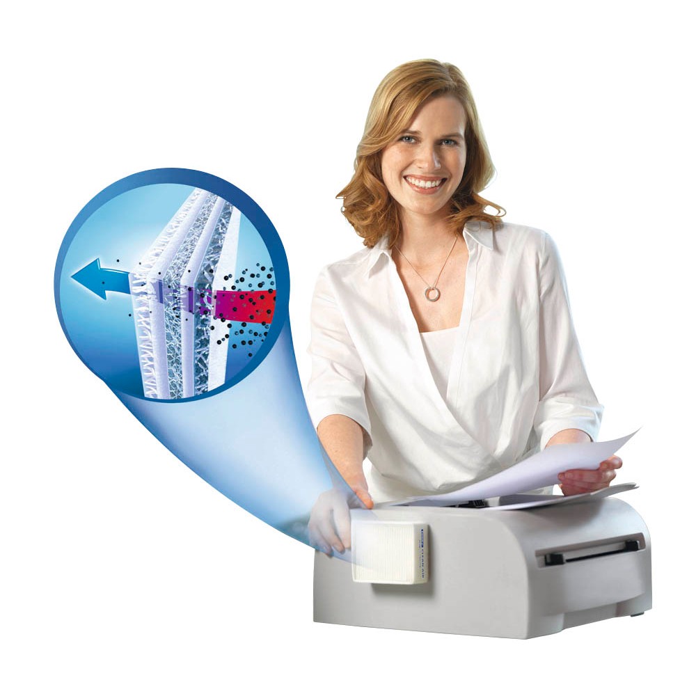 Tesa Clean Air 50380 Feinstaubfilter für Laserdrucker, Kopierer und Fax (Größe L)