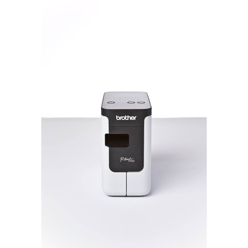 Brother P-touch P700 Beschriftungsgerät grau, schwarz
