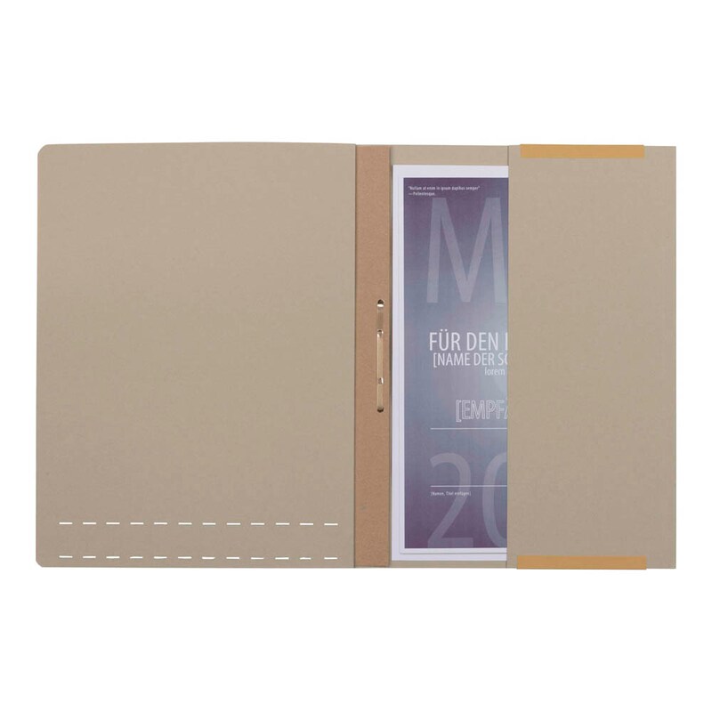 ELBA Pendelhefter Karton grau DIN A4 1x Amtsheftung, 1 St.