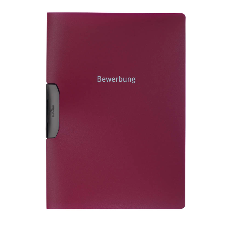 DURABLE Bewerbungsmappen DURASWING job DIN A4 rot, 5 St.