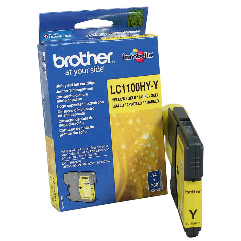 Brother LC-1100HYY Druckerpatrone gelb