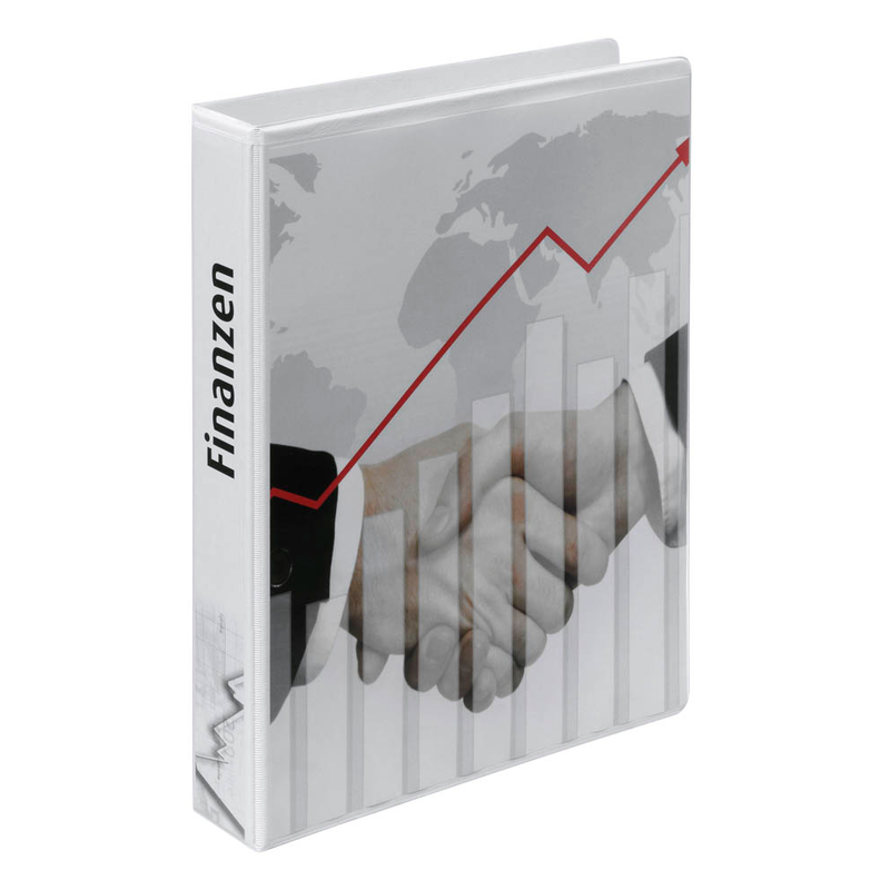 Esselte Präsentationsringbücher 2-Ringe weiß 5,1 cm DIN A4, 10 St.