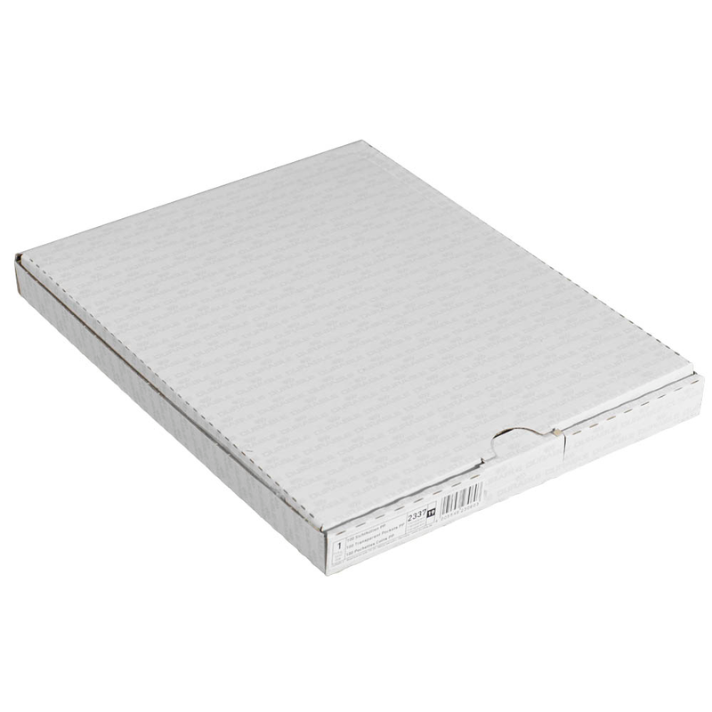 DURABLE Sichthüllen DIN A4 transparent genarbt 0,11 mm, 100 St.