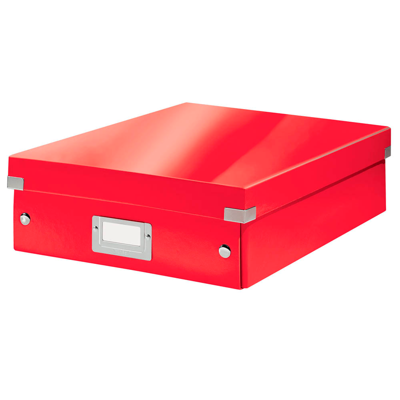 LEITZ Click & Store Aufbewahrungsbox 900 Blatt rot 28,0 x 37,0 x 10,0 cm, 1 St.