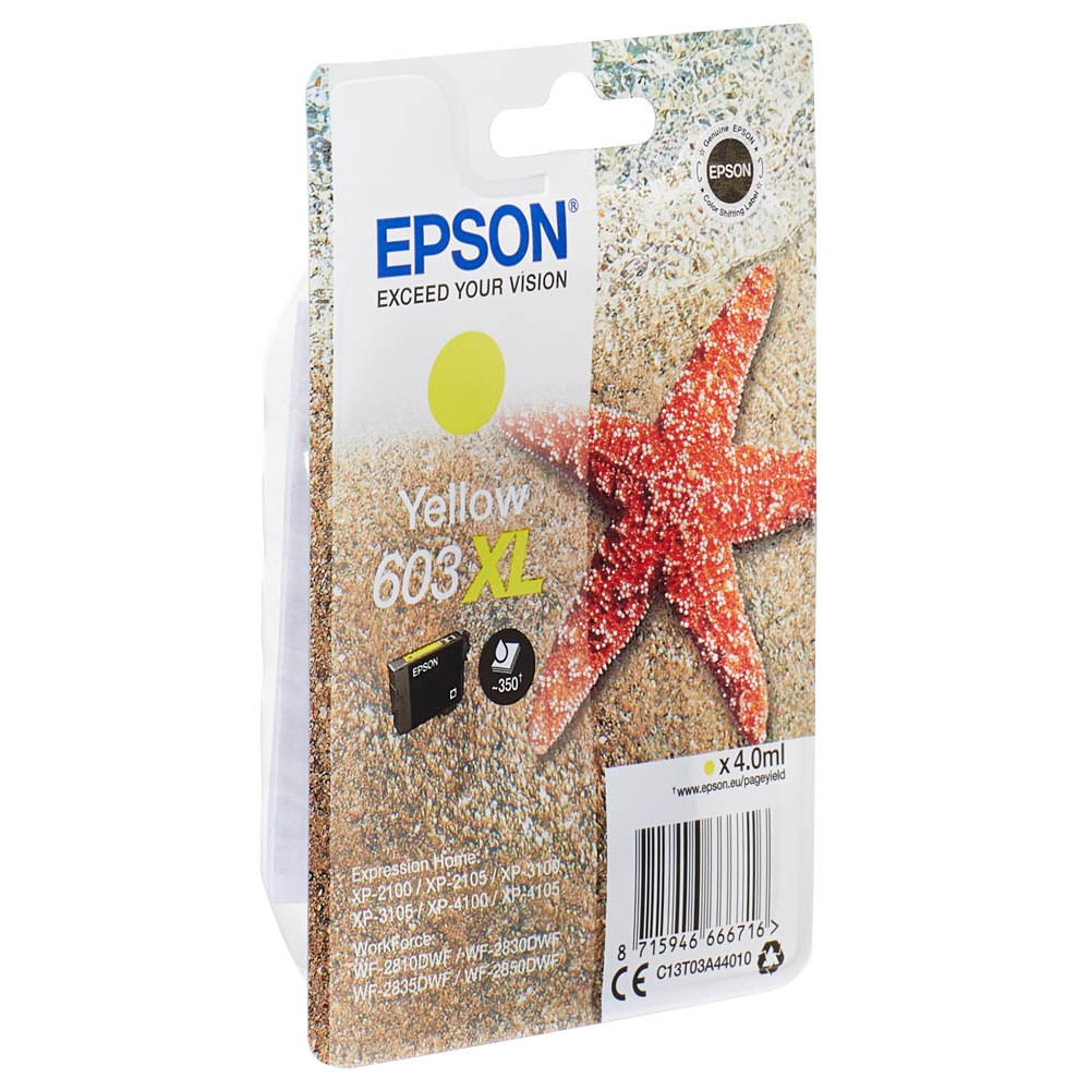 Epson 603 XL / C13T03A44010 Tinte Yellow