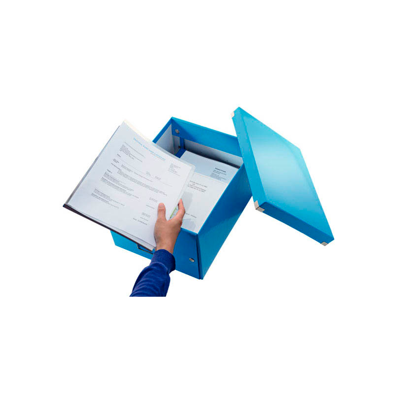 LEITZ Click & Store Aufbewahrungsbox 16,7 l blau 28,1 x 36,9 x 20,0 cm, 1 St.