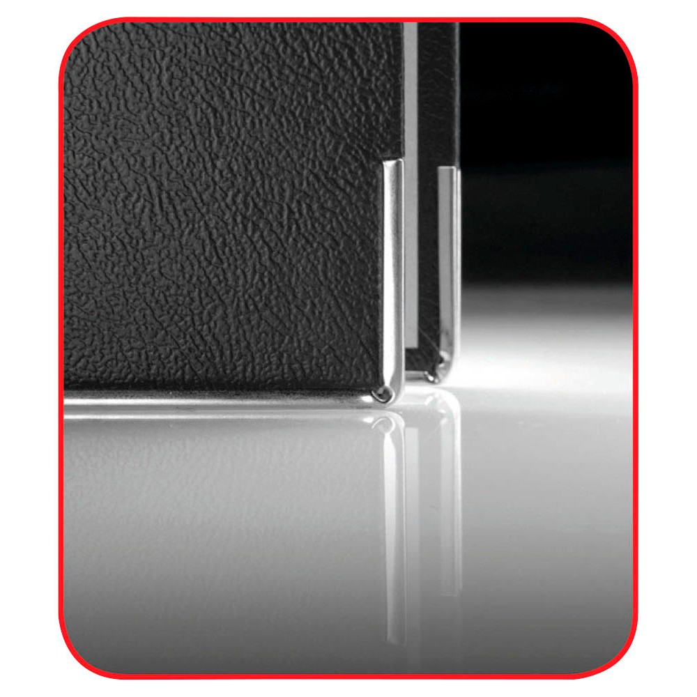 Herlitz max.file Ordner schwarz DIN A5 quer (8,0 cm)