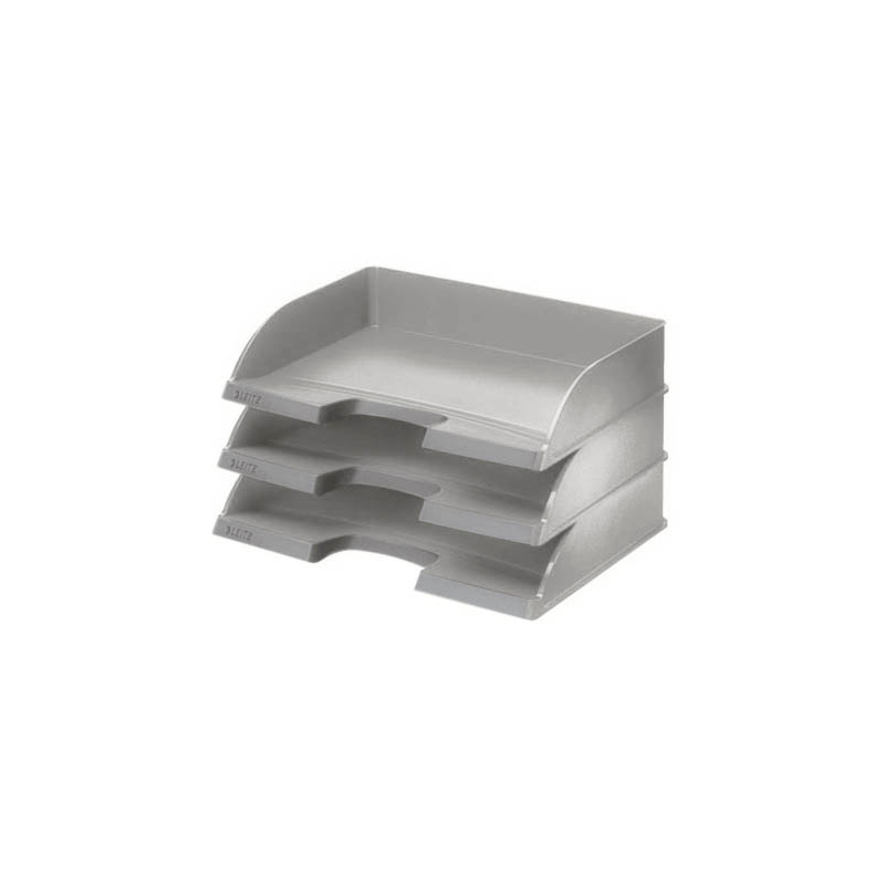 LEITZ Briefablage Jumbo quer Plus grau DIN A4, 1 St.