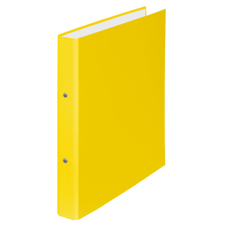 DONAU Ringbuch 2-Ringe gelb 2,5 cm DIN A4, 1 St.