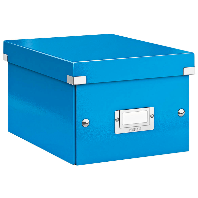 LEITZ Click & Store Aufbewahrungsbox 7,4 l blau 21,6 x 28,2 x 16,0 cm, 1 St.