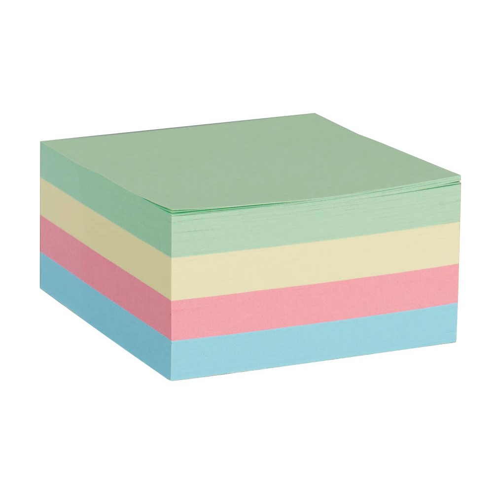 dots Haftnotiz 75x75mm farbsortiert (4er Pack)