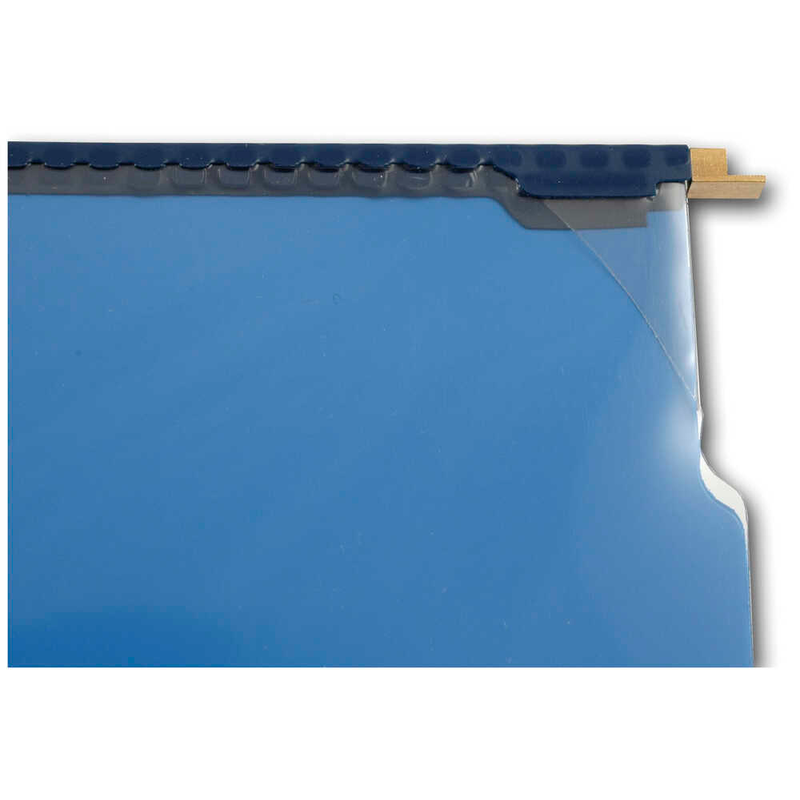 BOI Planettentaschen Kunststoff blau DIN A4 3x Klemmleiste, 10 St.
