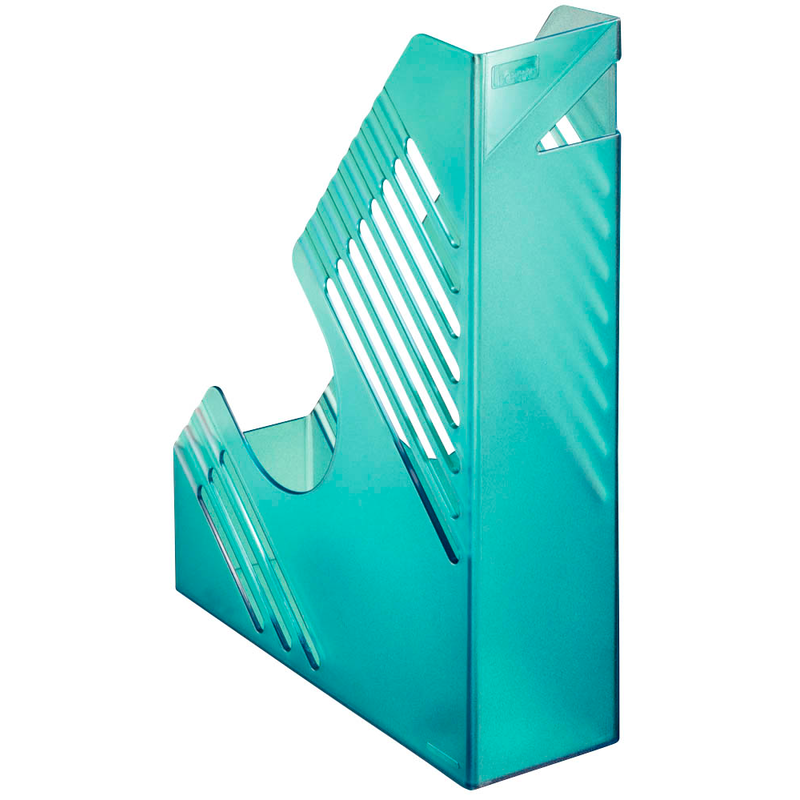 bene Stehsammler 50100BLT blau-transparent Kunststoff, DIN A4