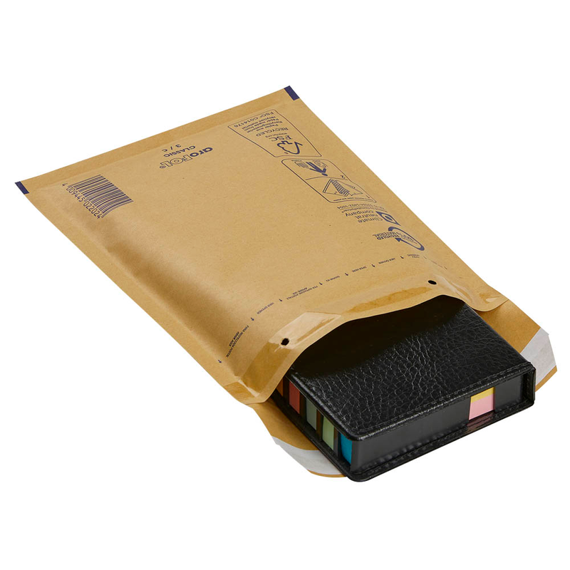 aroFOL® CLASSIC Luftpolstertaschen 3/C braun für DIN A5, 100 St.