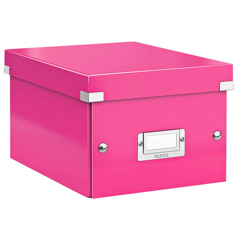 LEITZ Click & Store Aufbewahrungsbox 7,4 l pink 21,6 x 28,2 x 16,0 cm, 1 St.