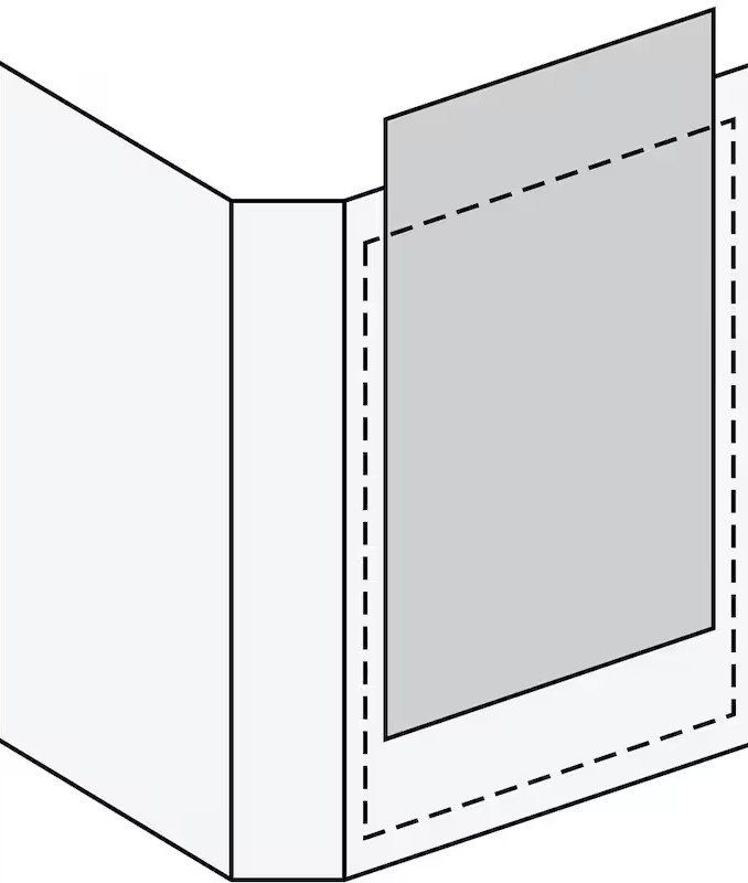 EICHNER Präsentationsringbuch 4-Ringe grün-transparent 2,5 cm DIN A4, 1 St.