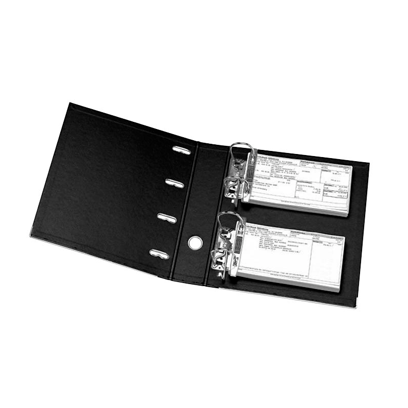 ELBA Doppelordner schwarz Kunststoff 7,5 cm, 1 St.