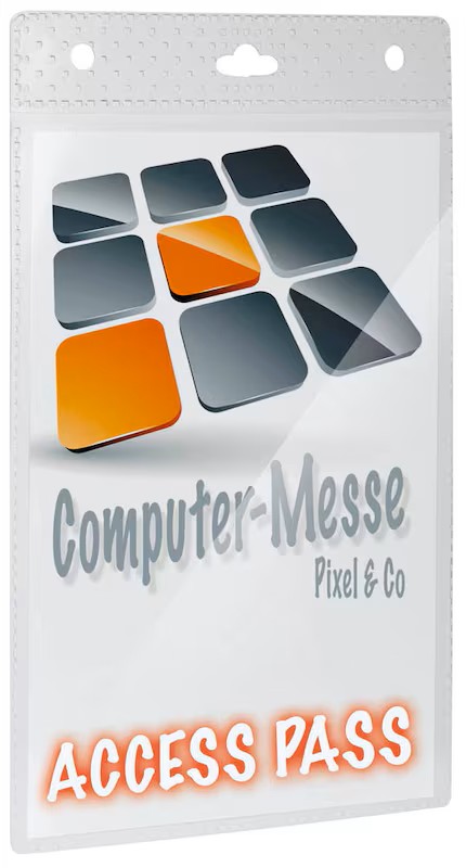 DURABLE Namensschilder 10,5 x 14,8 cm, 20 St.