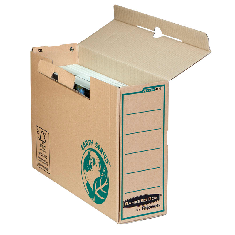 Bankers Box Archivboxen Bankers Box  Earth Series A4+ braun 10,0 x 35,0 x 26,0 cm, 20 St.