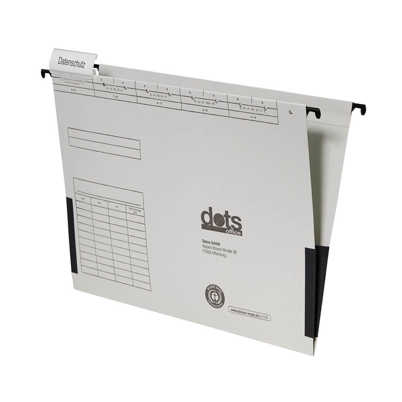 dots Hängetaschen lichtgrau, 25 St.