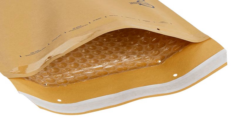 aroFOL® CLASSIC Luftpolstertaschen 5/E braun für DIN C5, 100 St.